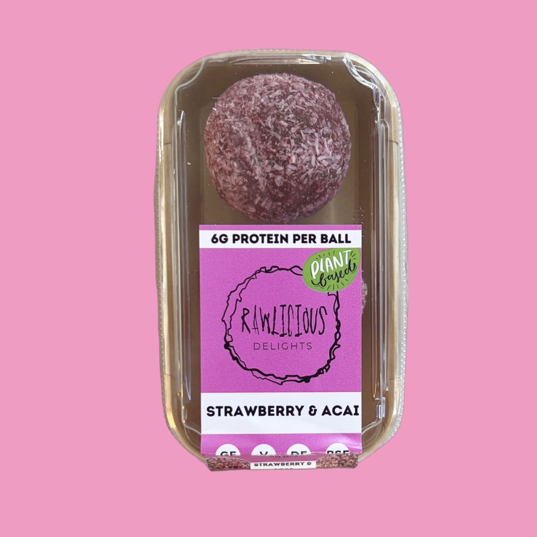 Strawberry & Acai Protein Ball
