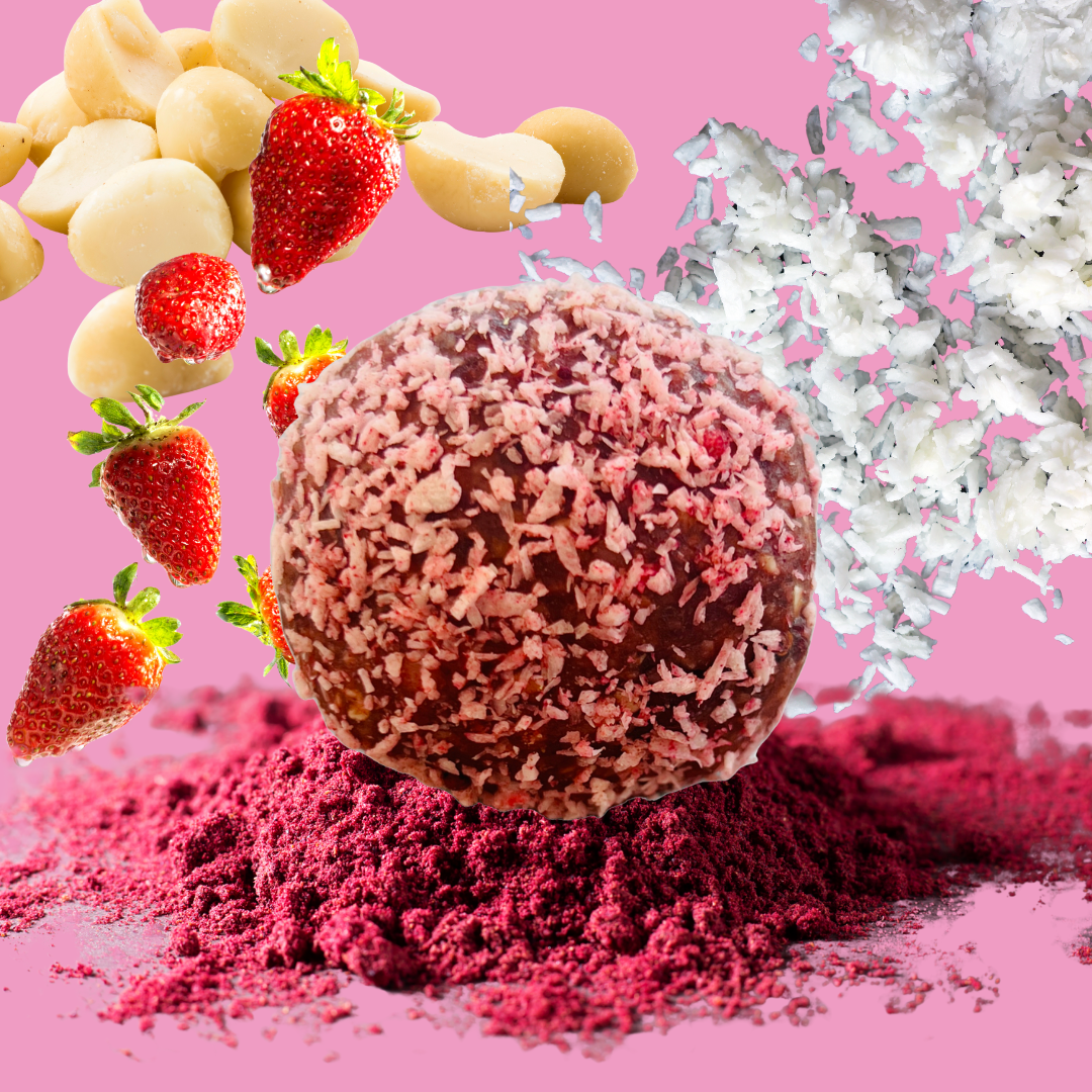 Strawberry & Acai Protein Ball