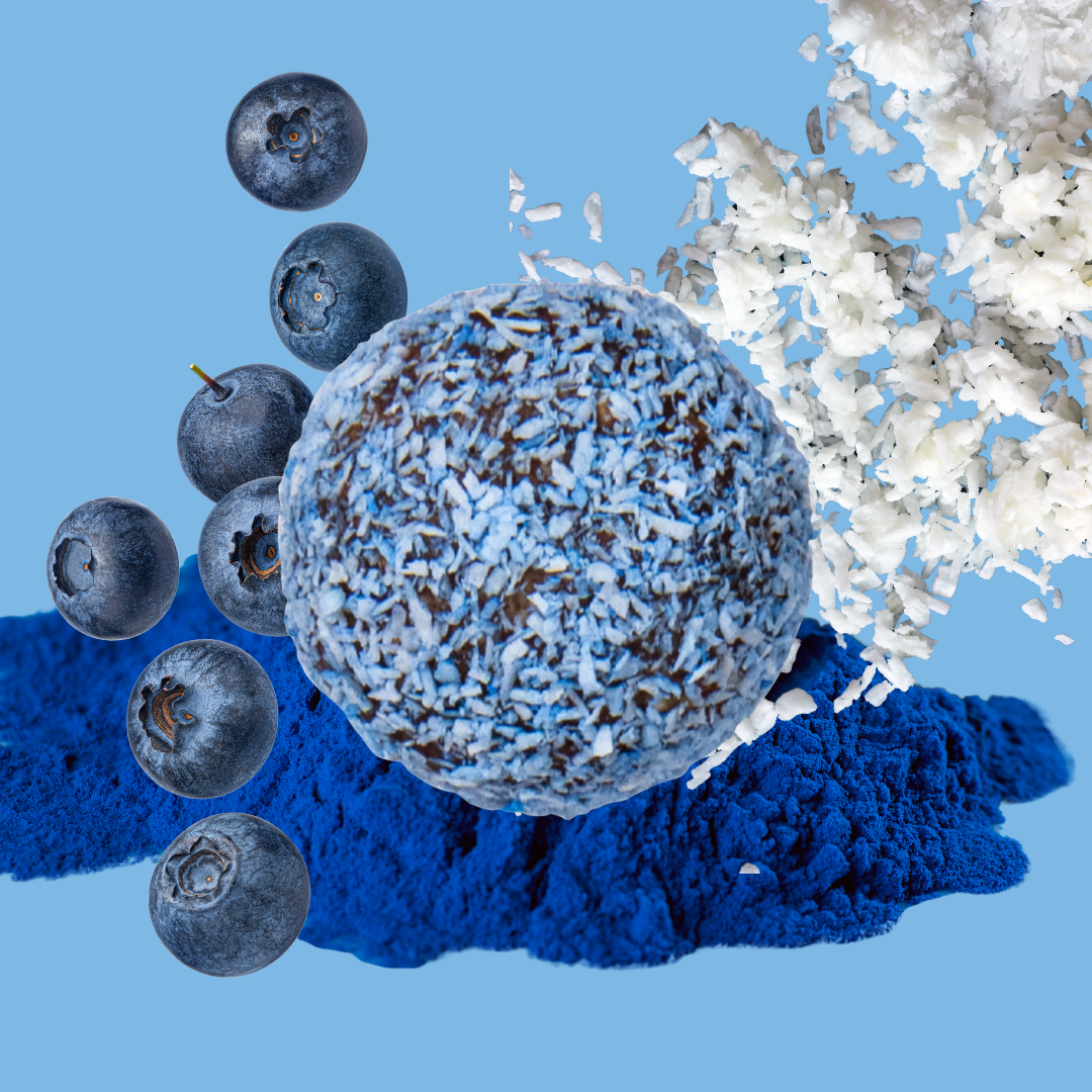 Blueberry Protein Ball