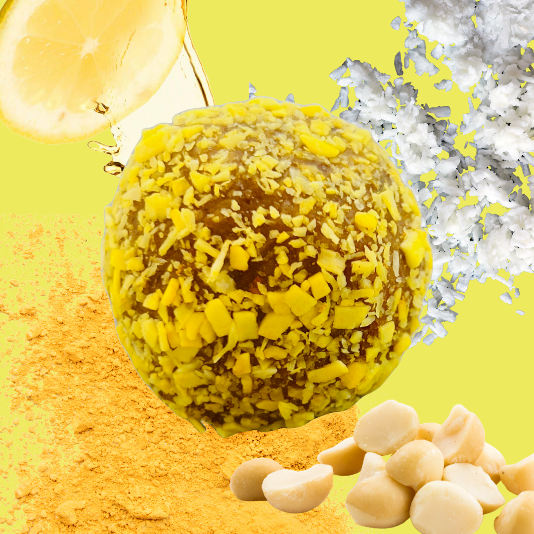 Lemon & Macadamia Protein Ball