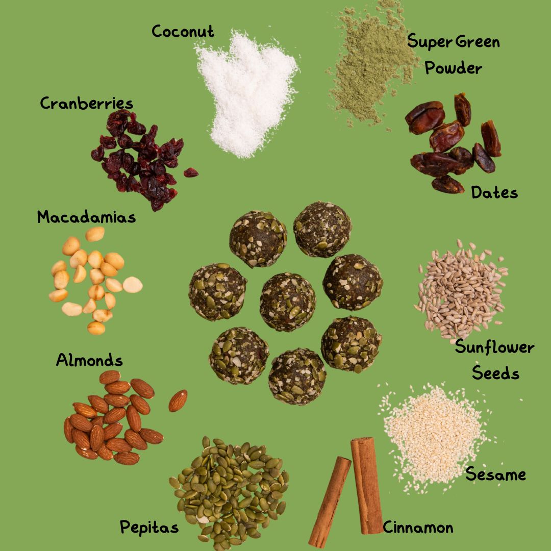 Green Goodness Protein Ball
