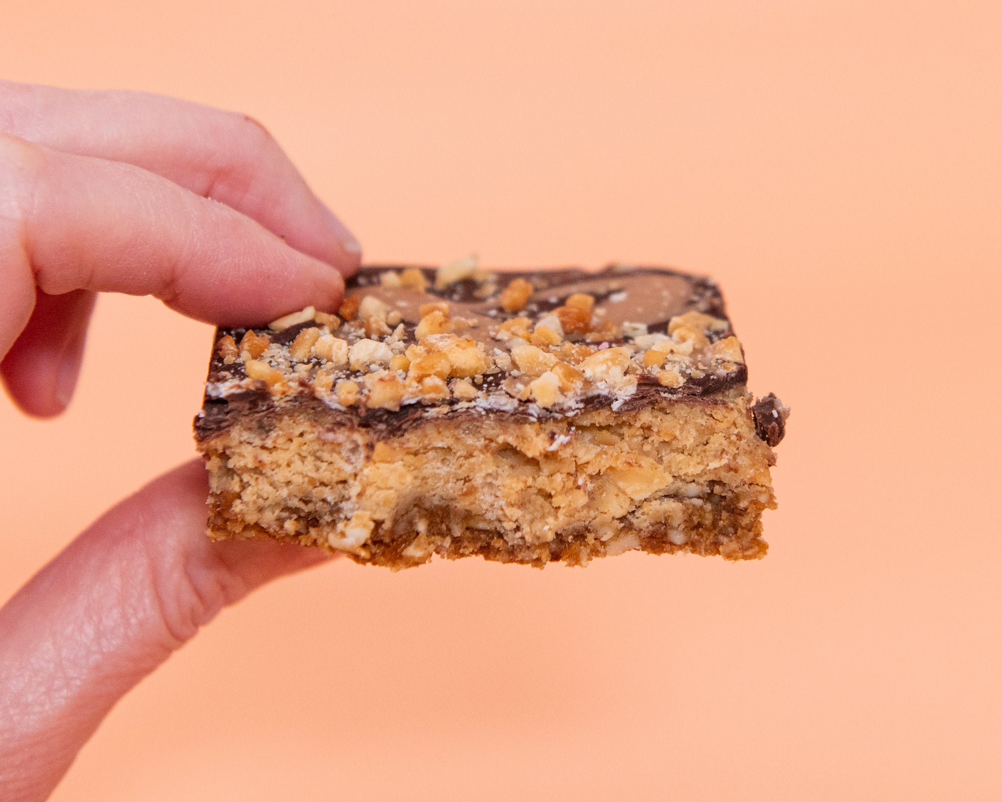 Raw Snickers Slice